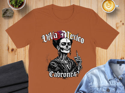Viva Mexico Cabrones Skeleton Woman Graphic product