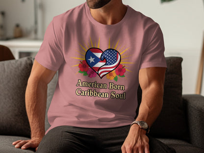 American Born Caribbean Soul Graphic Tee