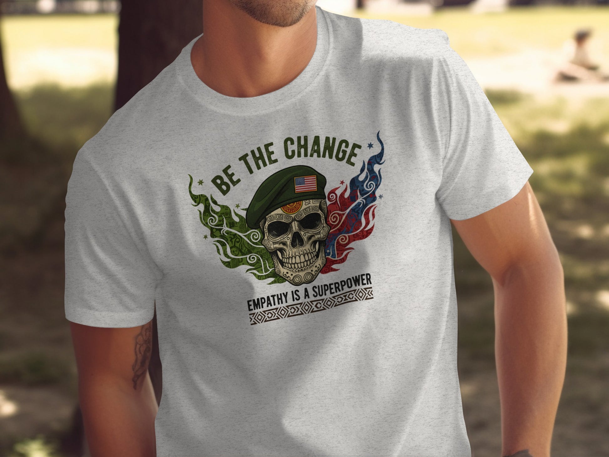 Be The Change Empathy Is A Superpower shirt