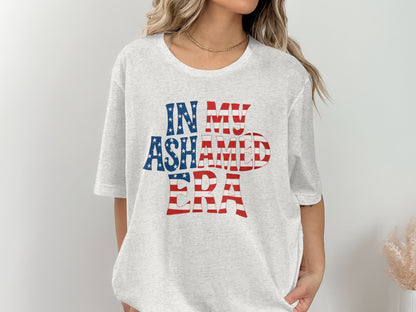 In My Ashamed Era Patriotic Graphic Tee product