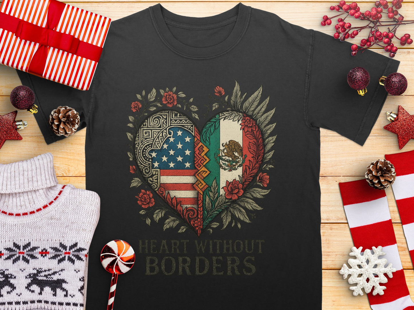 Heart Without Borders Graphic T-Shirt for Any Occasion
