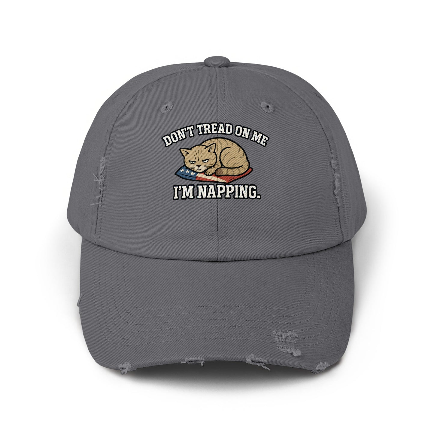 Don't Tread On Me I'm Napping Distressed Baseball Cap product type