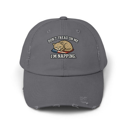 Don't Tread On Me I'm Napping Distressed Baseball Cap product type
