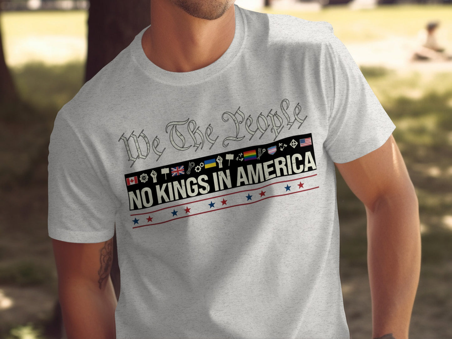 We The People No Kings In America T-shirt product