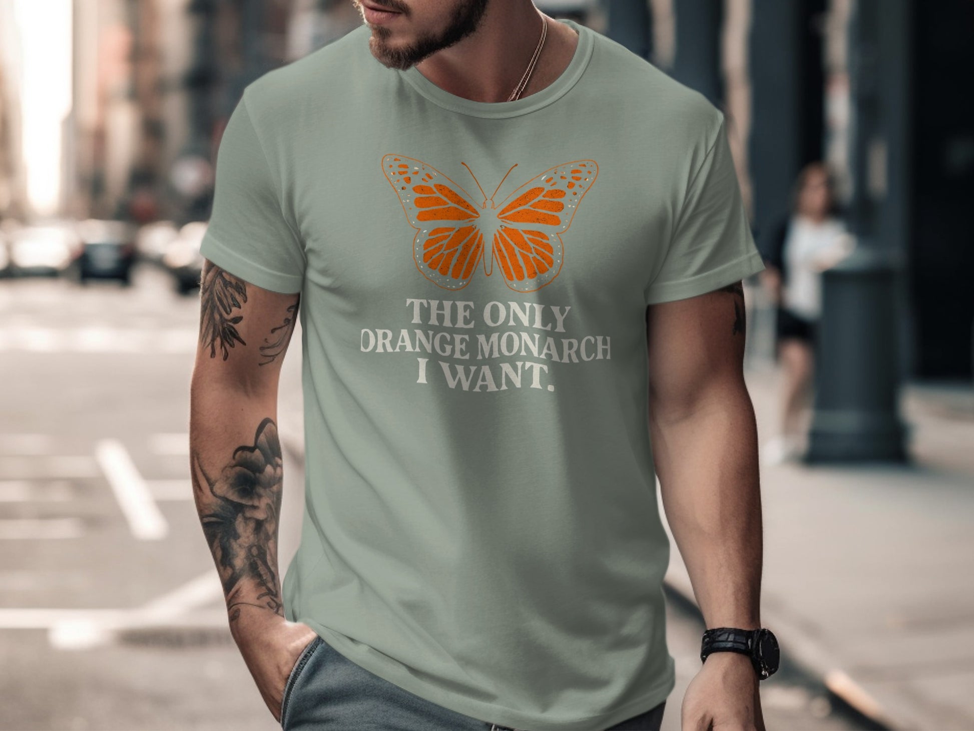 The Only Orange Monarch I Want Graphic Tee
