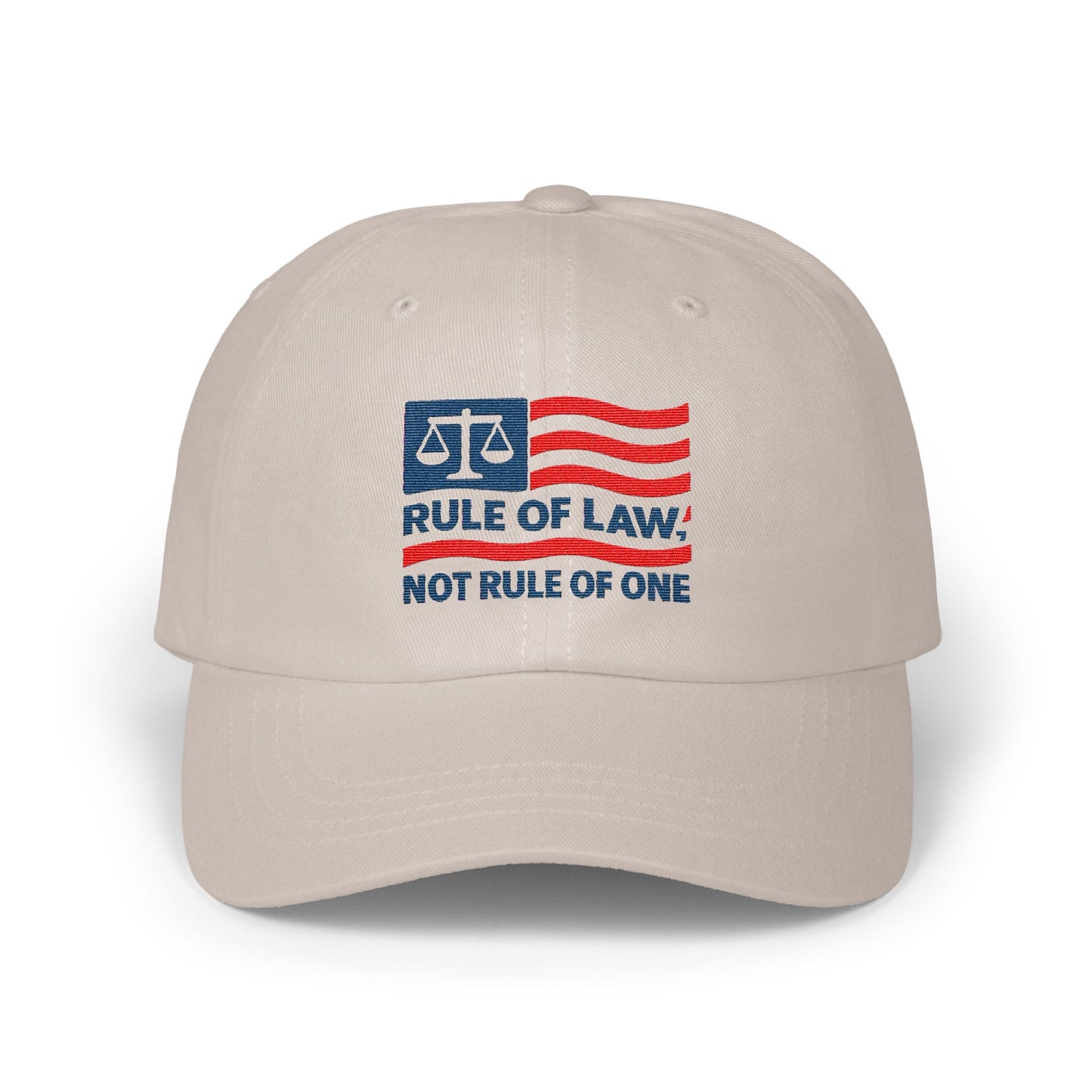 Rule of Law Not Rule of One Adjustable Cap product type