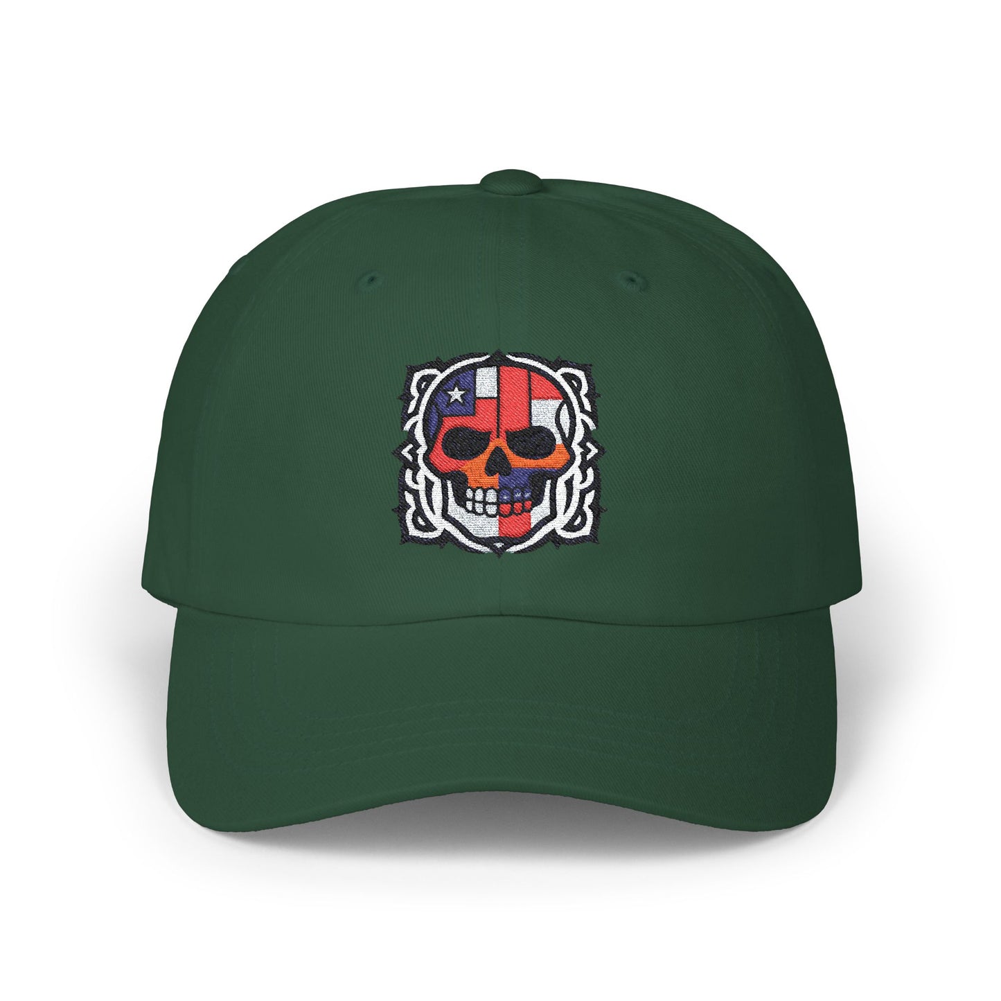 Classic Skull Dad Cap - Trendy Baseball Hat, Casual Wear, Gift for Fathers Day, Halloween Accessory, Everyday Style