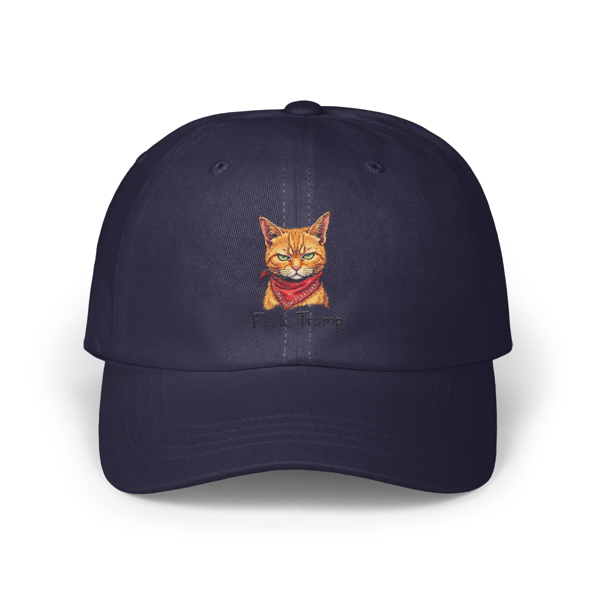 Cat Wearing Scarf Embroidered Cap Hat Product type