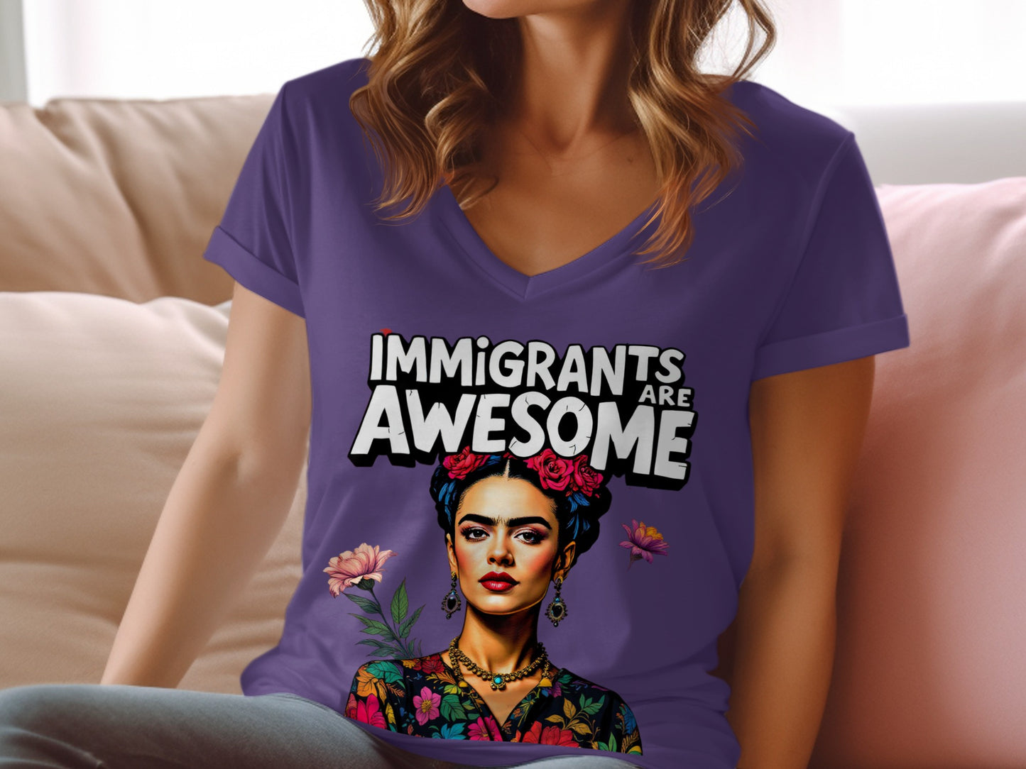 Immigrants Are Awesome Graphic T-shirt