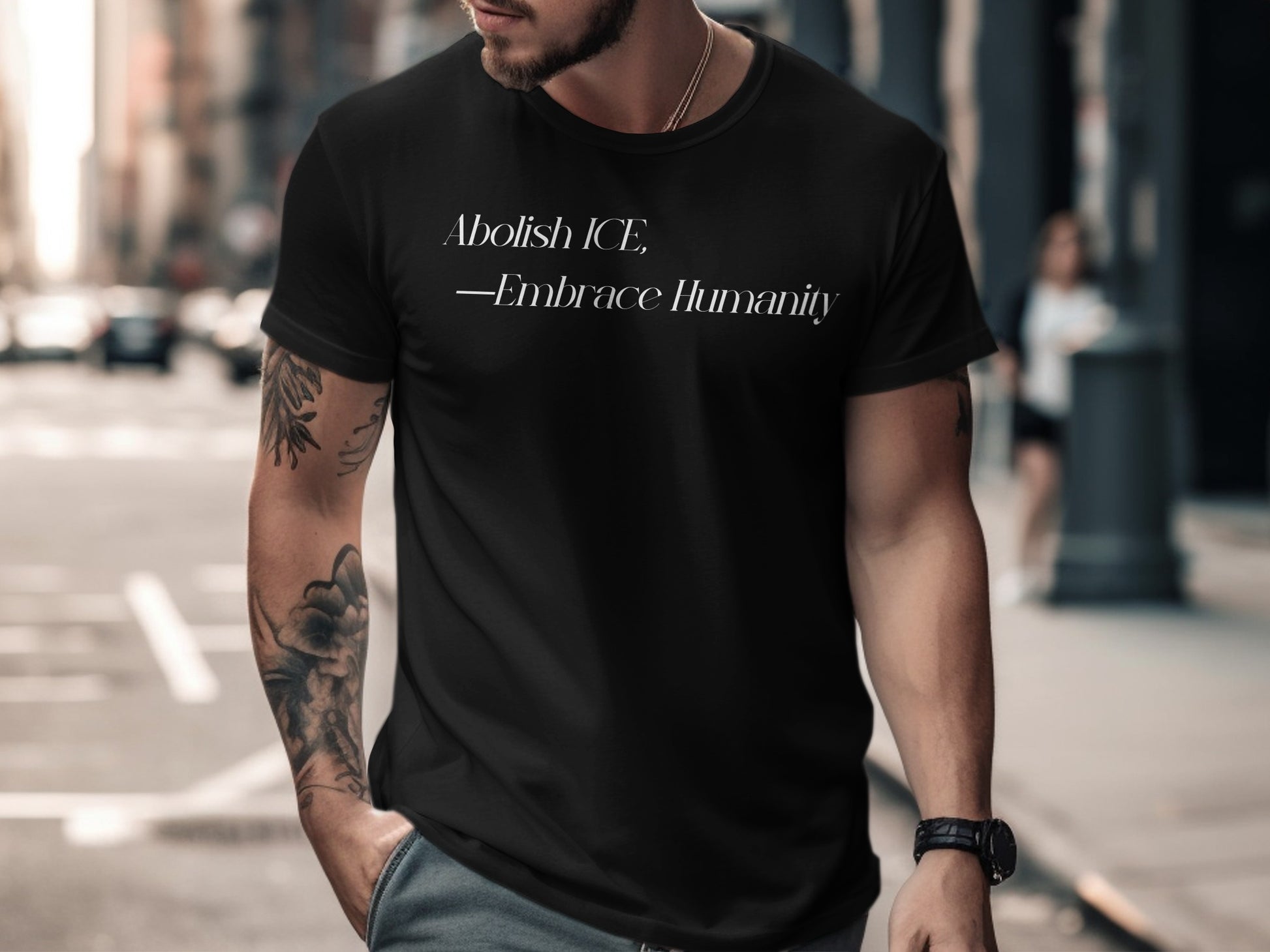 Abolish ICE Embrace Humanity Comfortable Casual product