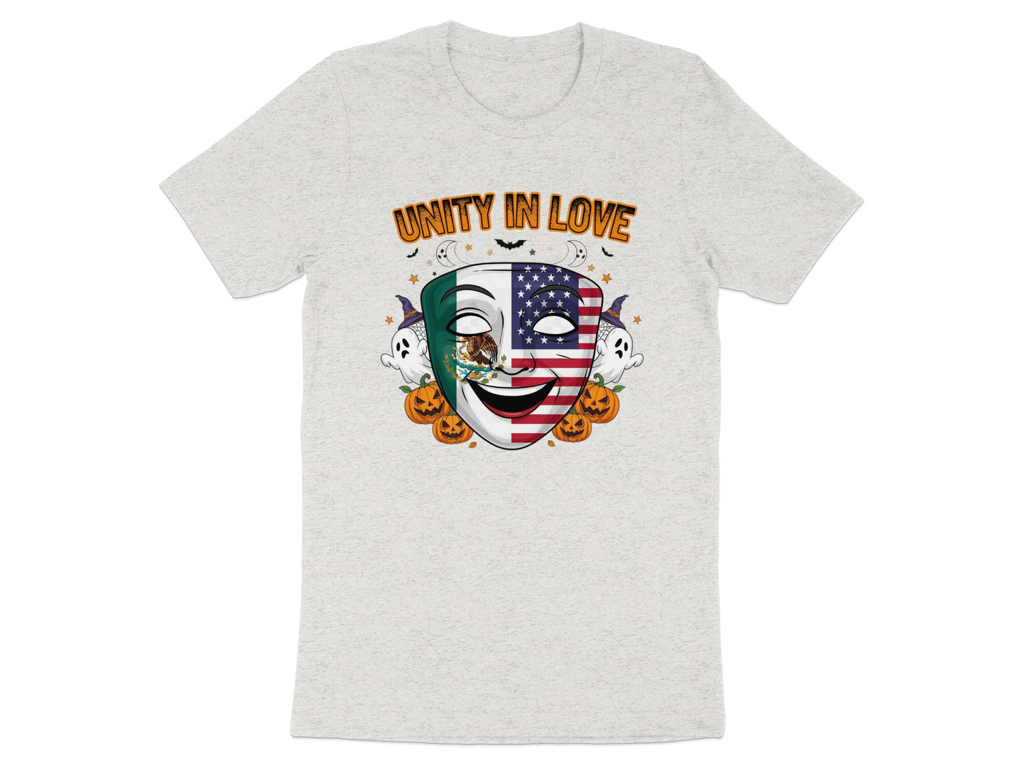 Unity in Love Mask Design Halloween T-shirt product type