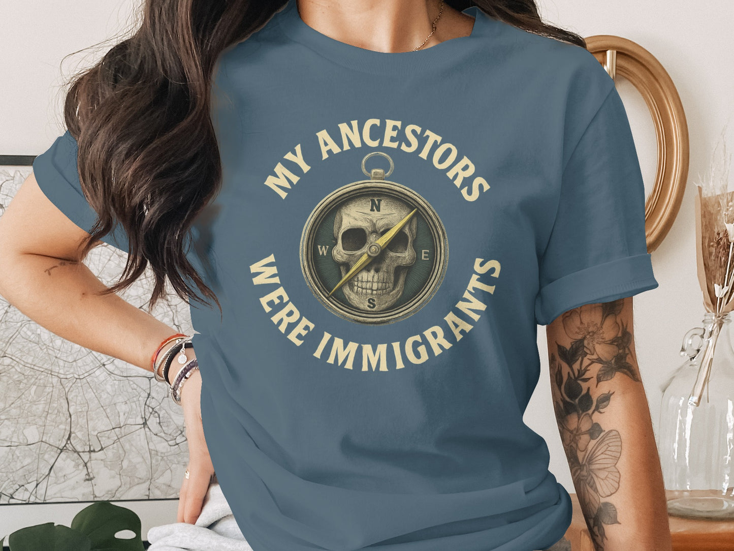 My Ancestors Were Immigrants Graphic T-shirt