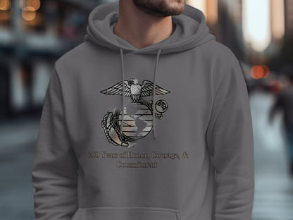 250 Years of Honor Courage and Commitment Hoodie