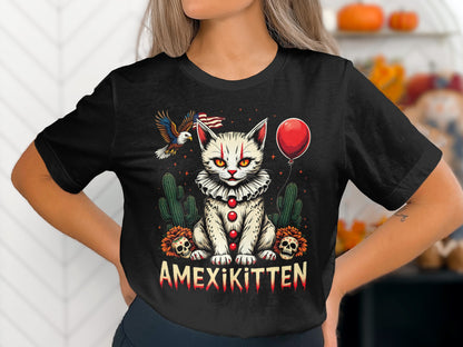 Amexikitten Halloween Cat Graphic Tee product type