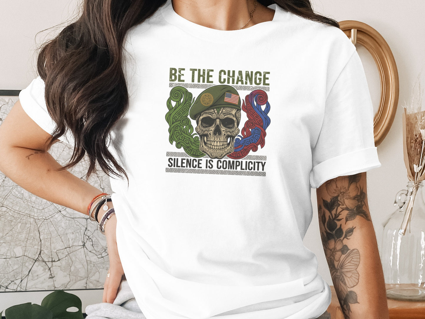 Be the Change Silence is Complicity T-shirt