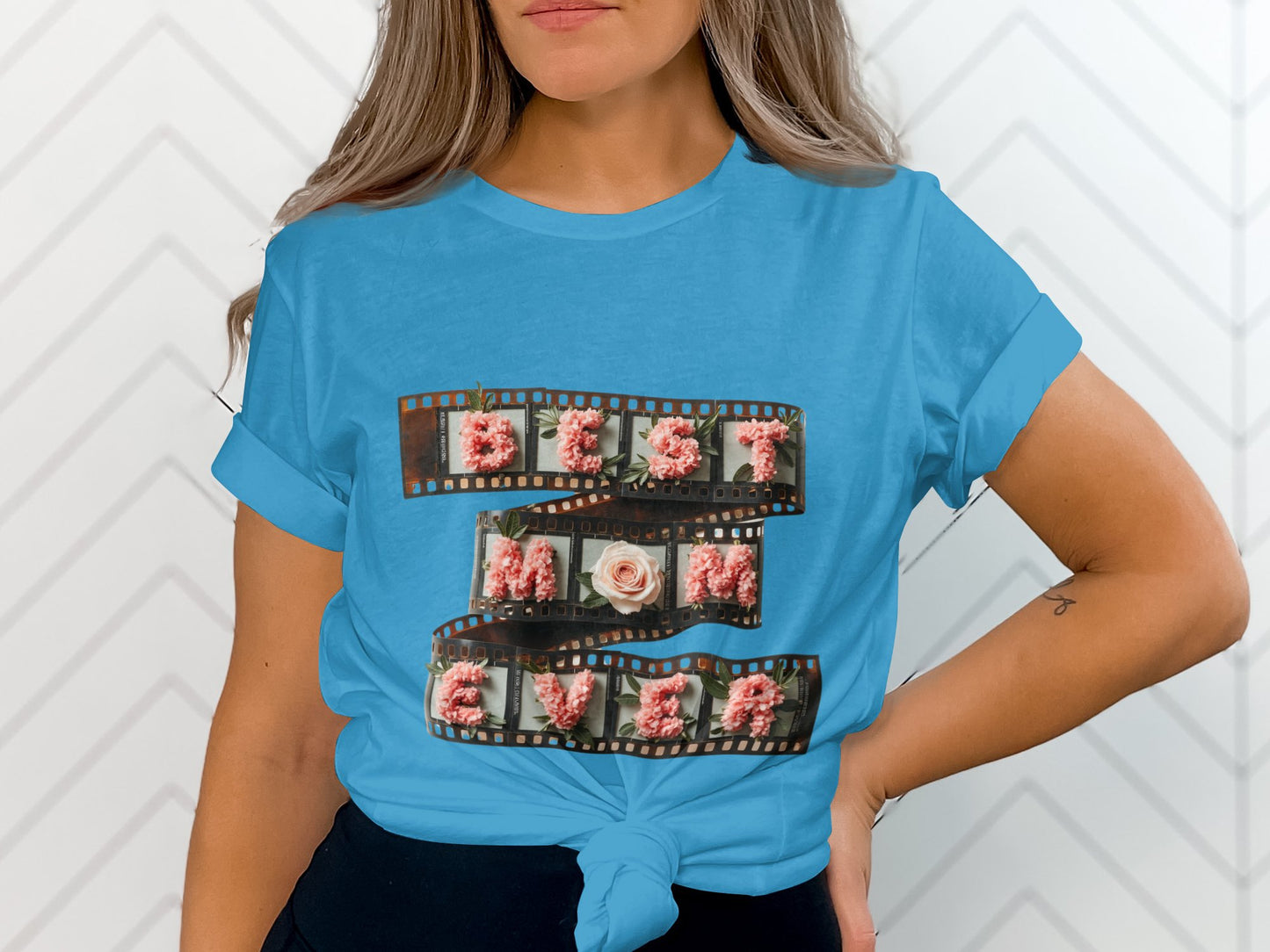 Best Mom Ever Graphic Film Strip T-Shirt product type