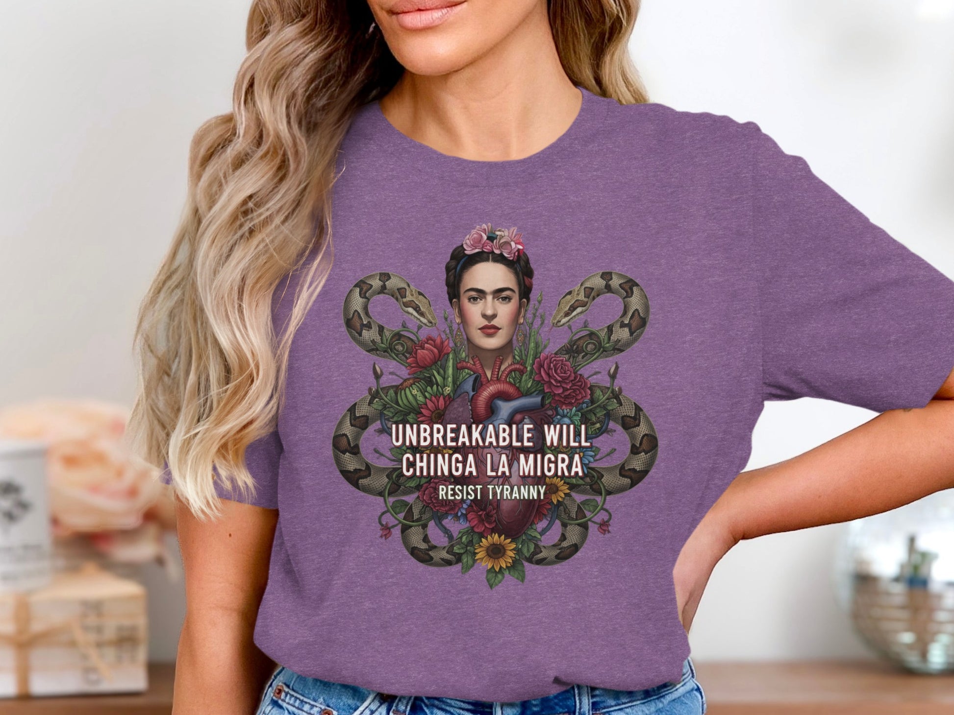 Unbreakable Will Chinga La Migra Shirt product type