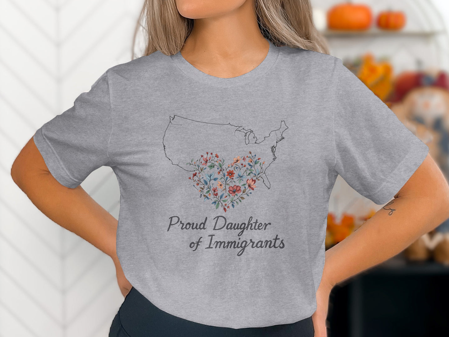 Proud Daughter of Immigrants Graphic Tee