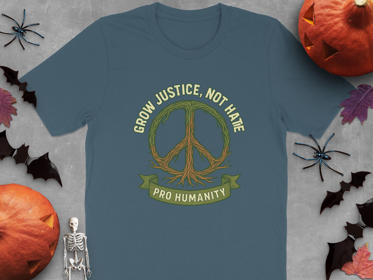 Grow Justice Not Hate Pro Humanity T-Shirt product