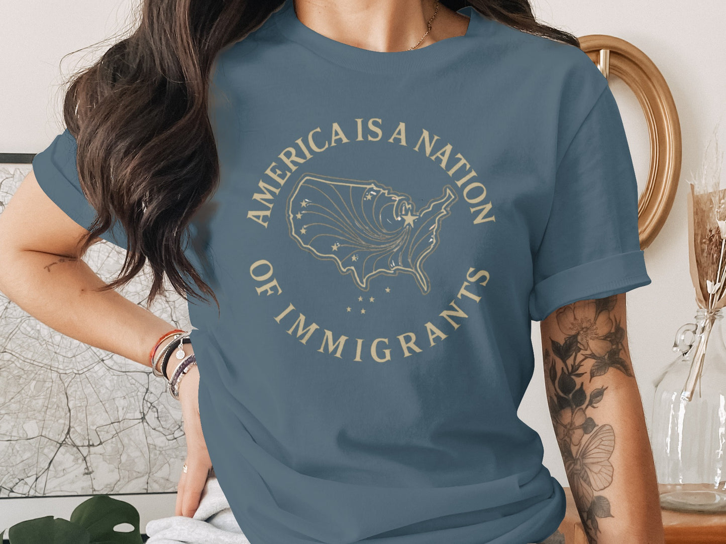 America Is A Nation Of Immigrants T-shirt