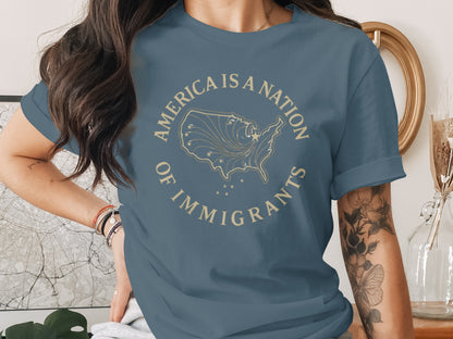 America Is A Nation Of Immigrants T-shirt