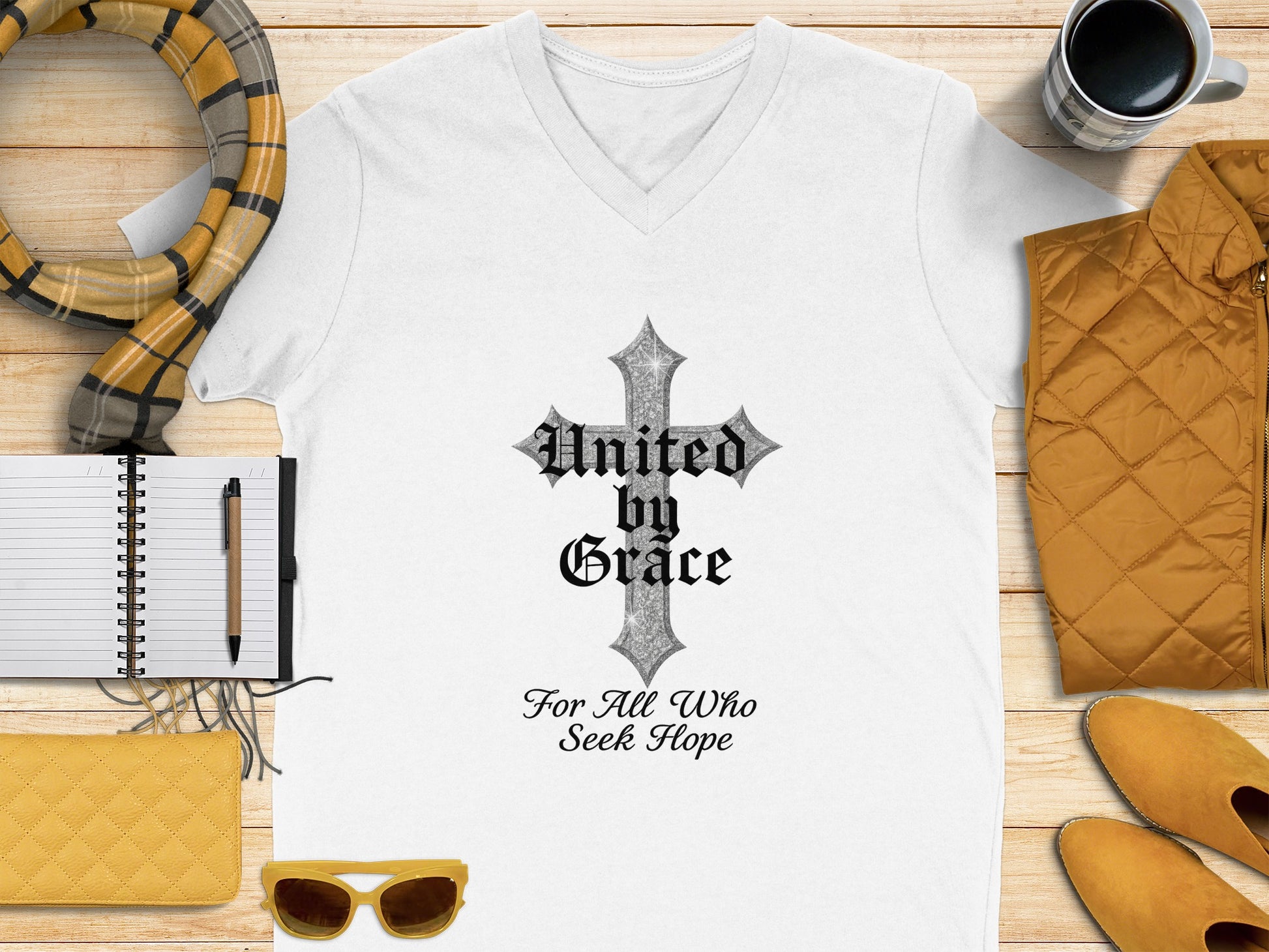 United by Grace For All Who Seek Hope t-shirt