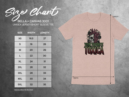 Your Favorite Toxica Unisex Jersey Short Sleeve Tee