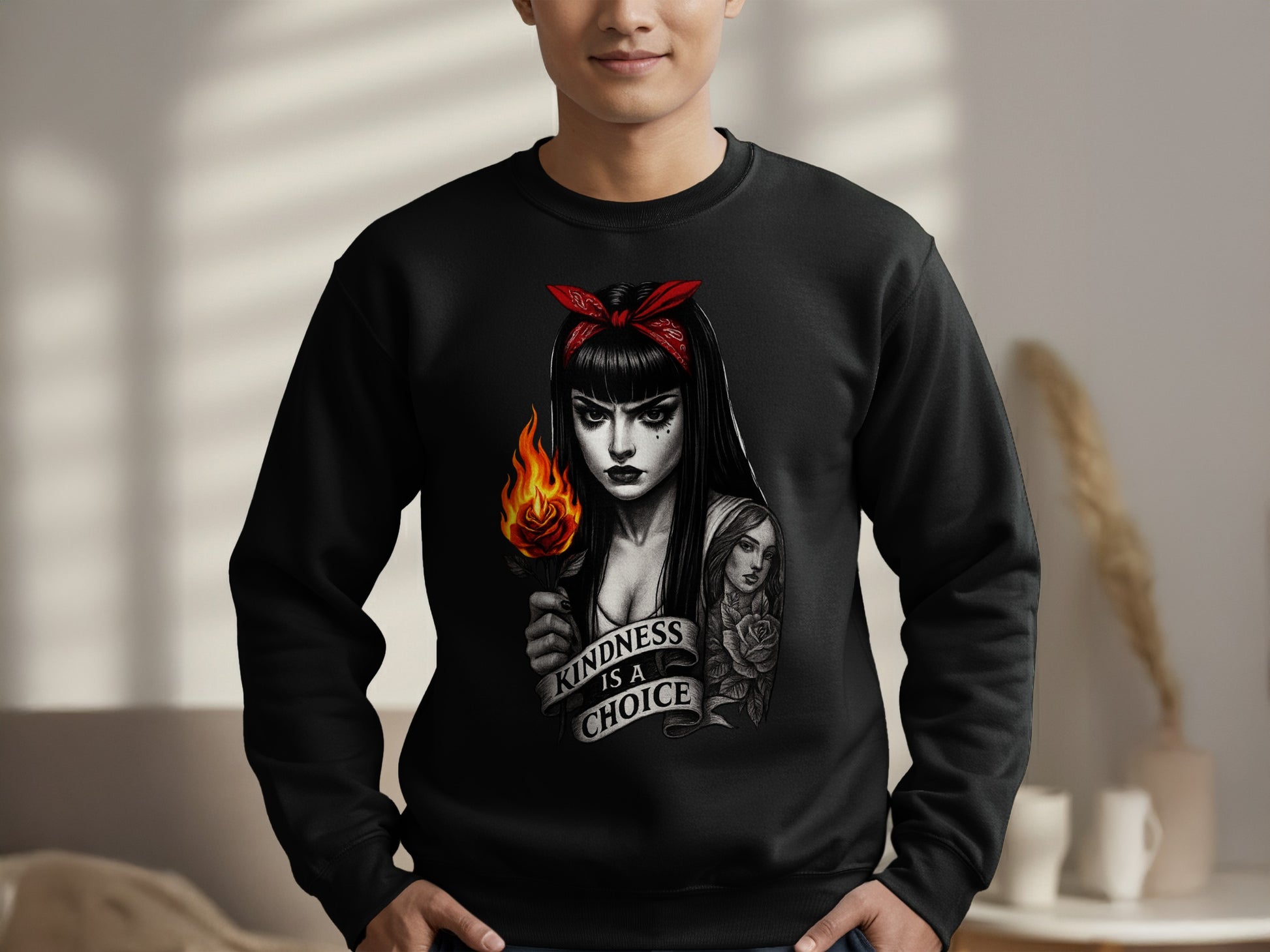 Kindness Is A Choice Graphic Sweatshirt product