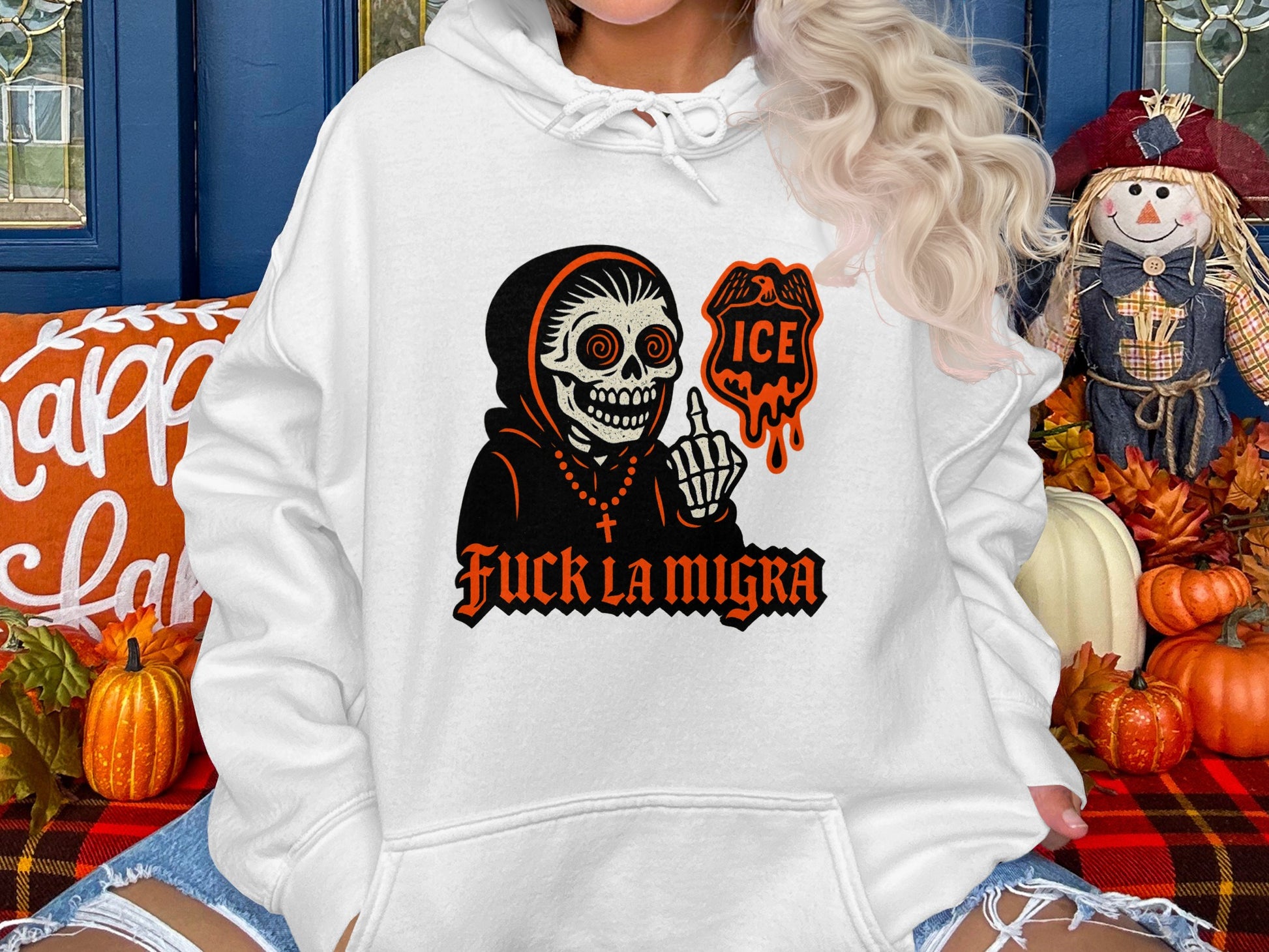 Fuck La Migra Graphic Hoodie product