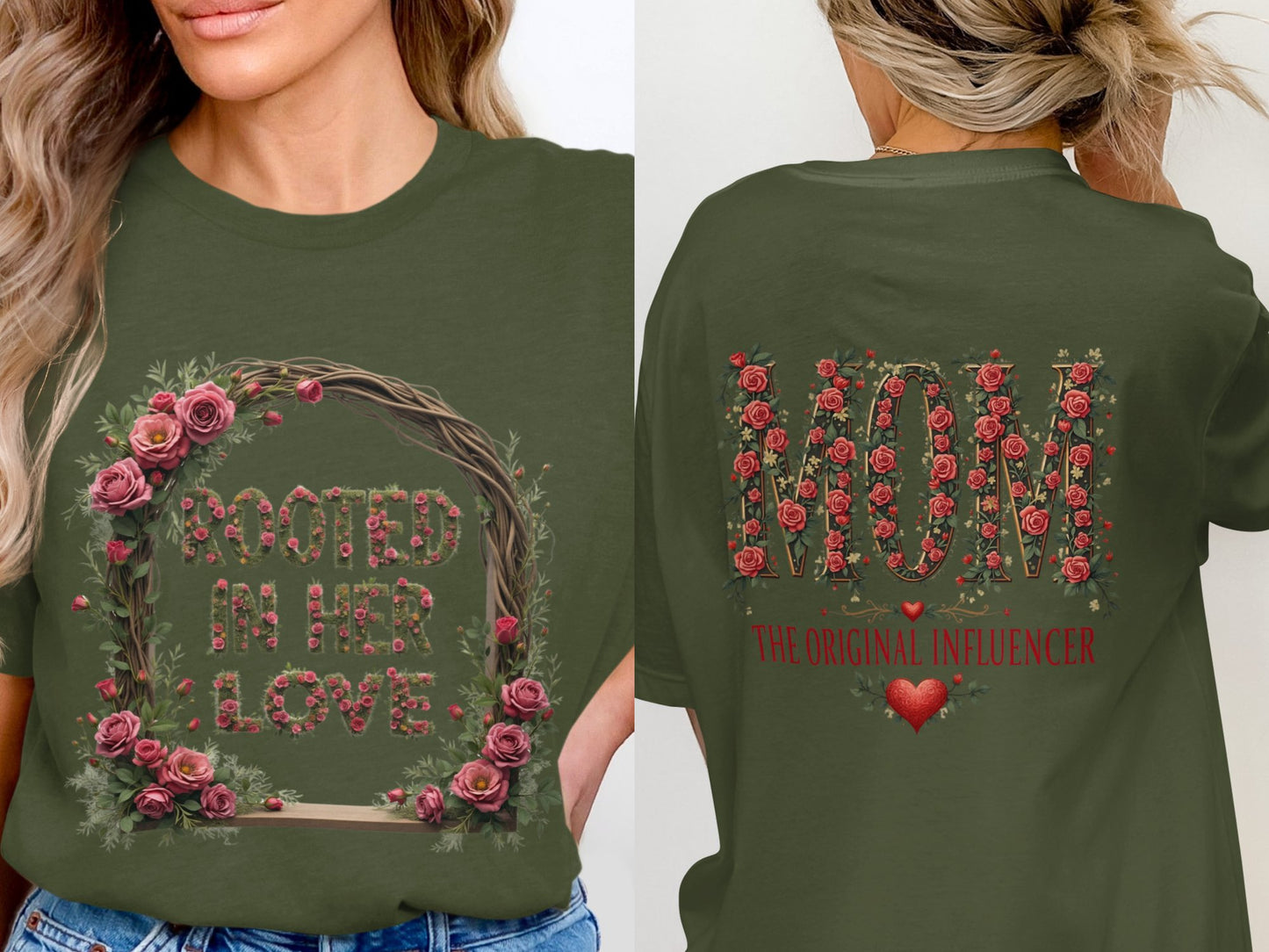 Rooted in Her Love Mom The Original Influencer product type