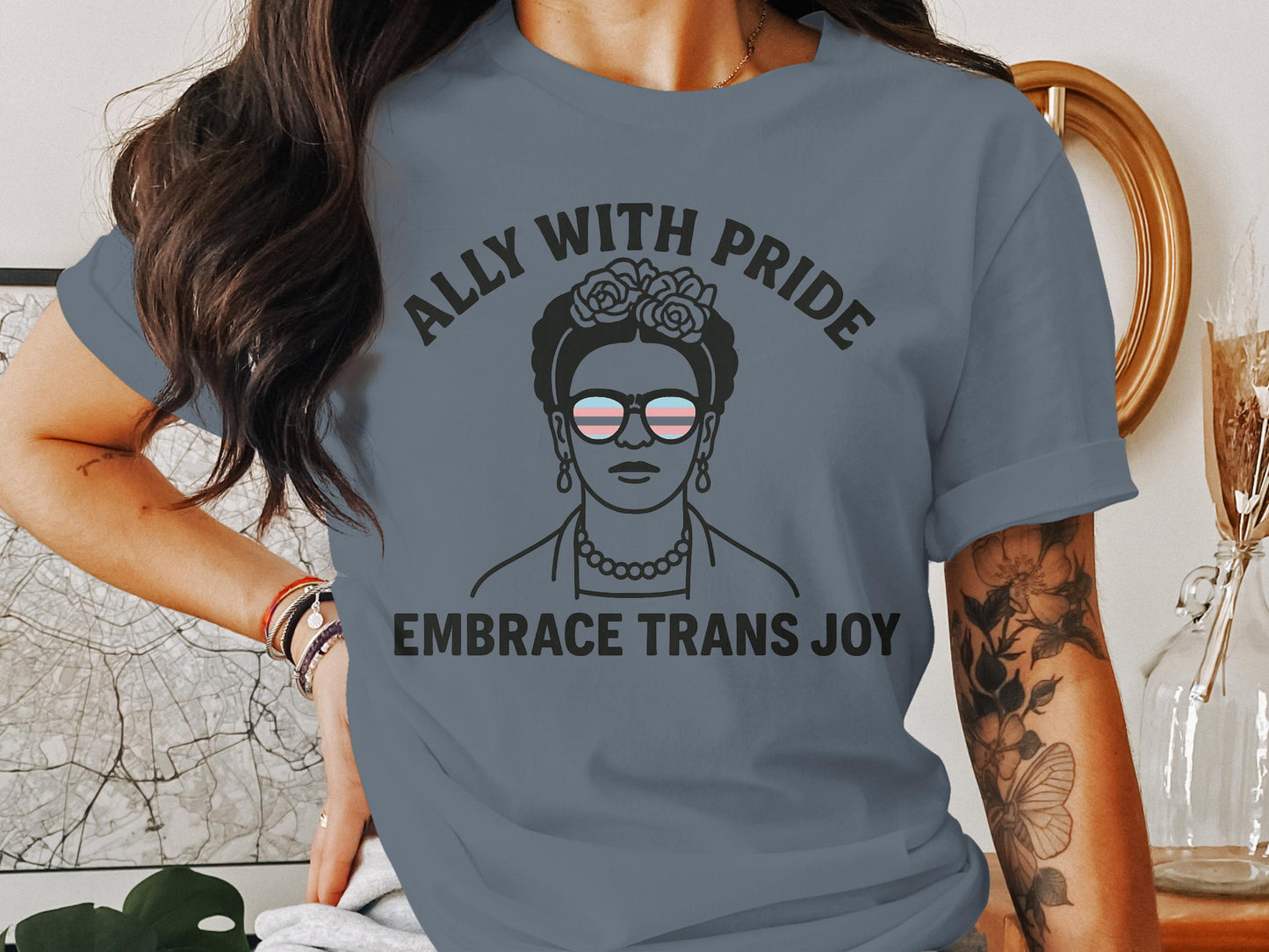 Ally With Pride Embrace Trans Joy T-shirt product type