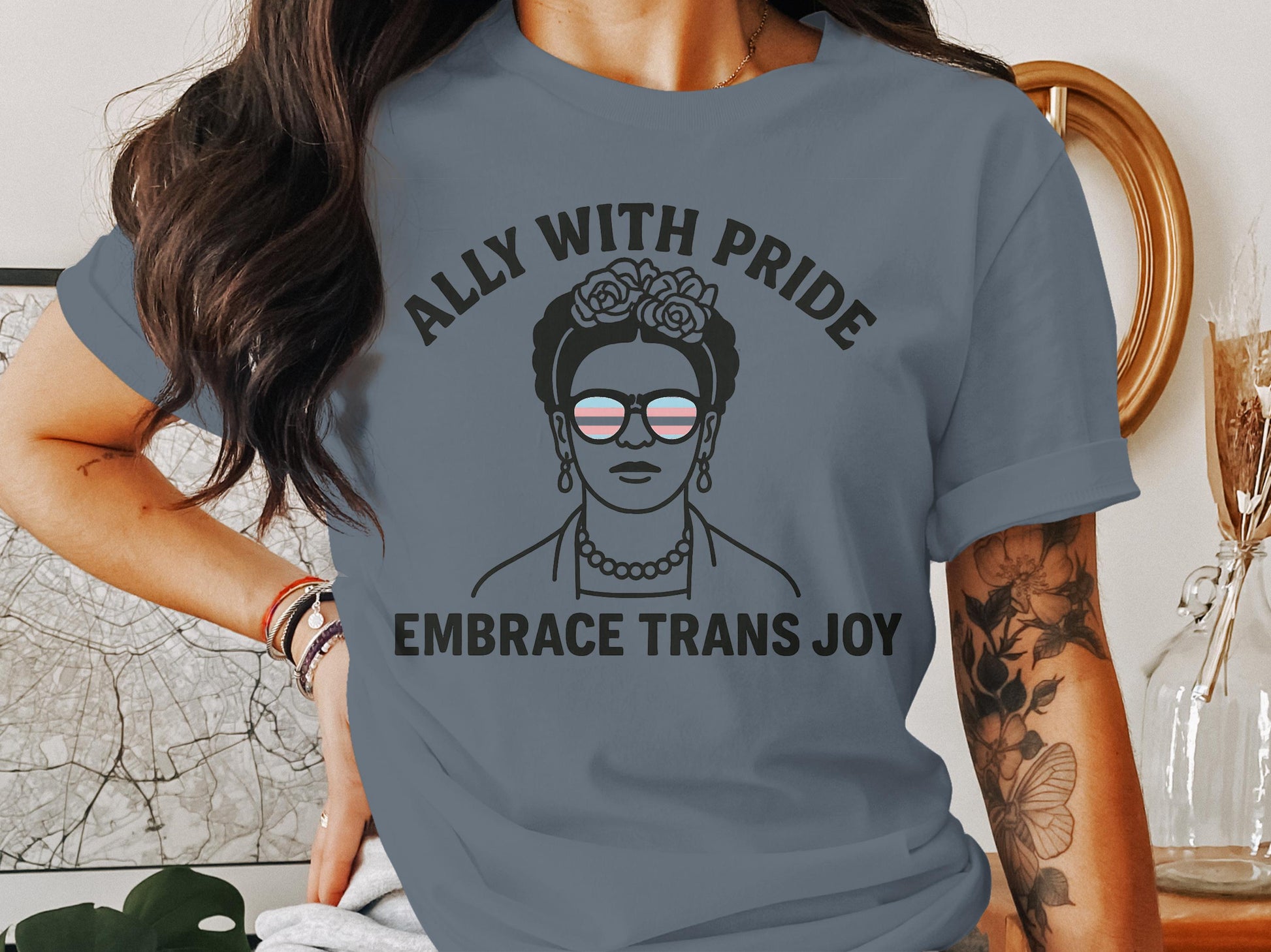 Ally With Pride Embrace Trans Joy T-shirt product type