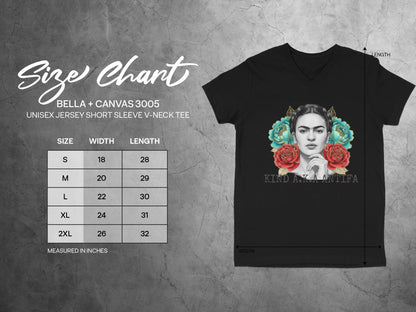 Kind Anti Antifa Graphic Unisex Short Sleeve V-Neck Tee