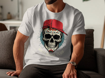 Anti Karma Club Skull Cap Design T-Shirt product