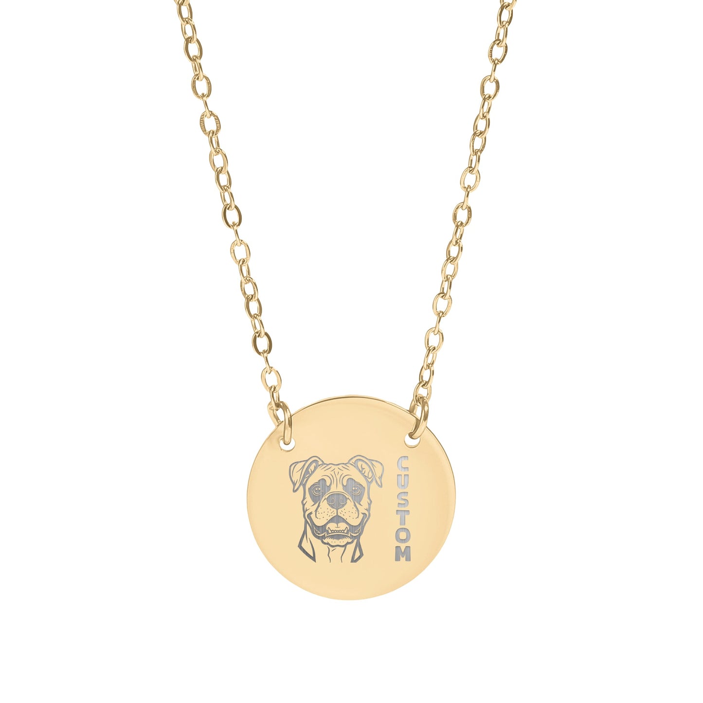 Boxer Dog Custom Personalized Necklace Pet Lover Gift