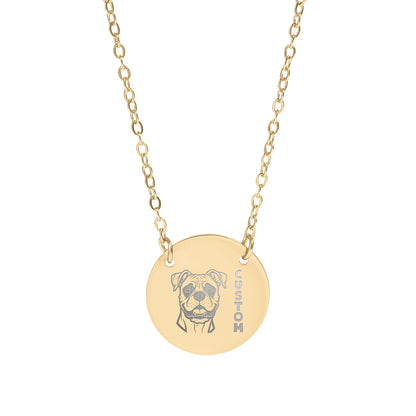 Boxer Dog Custom Personalized Necklace Pet Lover Gift