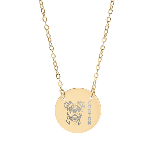 Boxer Dog Custom Personalized Necklace Pet Lover Gift