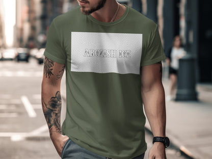 Abolish ICE activist statement eco-friendly shirt
