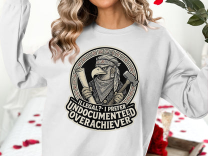 Undocumented Overachiever Graphic Sweatshirt product