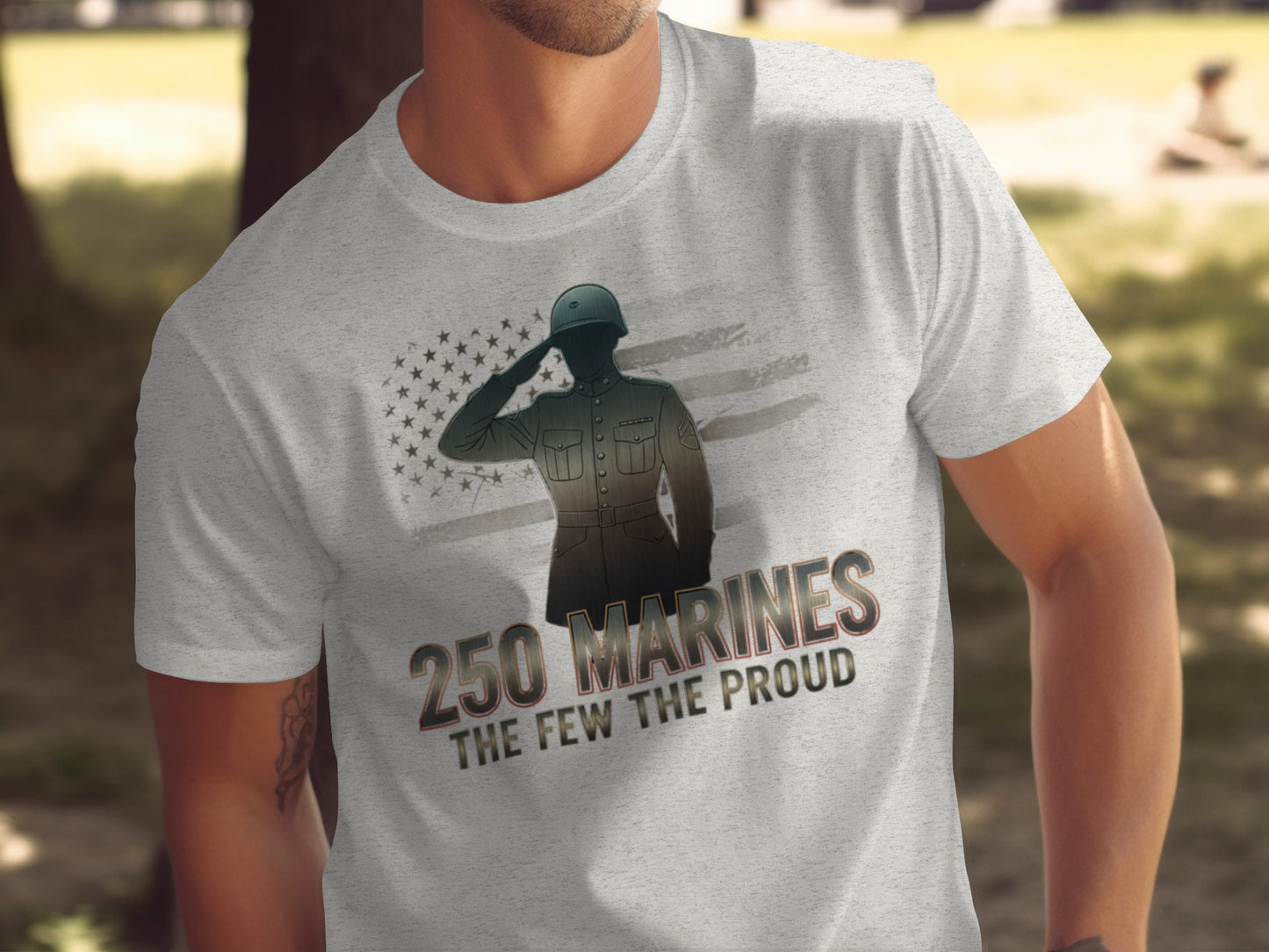 Patriotic 250 Marines The Few The Proud T-Shirt