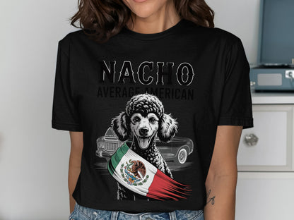 Nacho Average American Poodle Graphic Print T-Shirt product