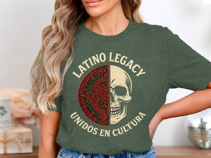 Latino Legacy Unidos en Cultura Graphic T-Shirt product