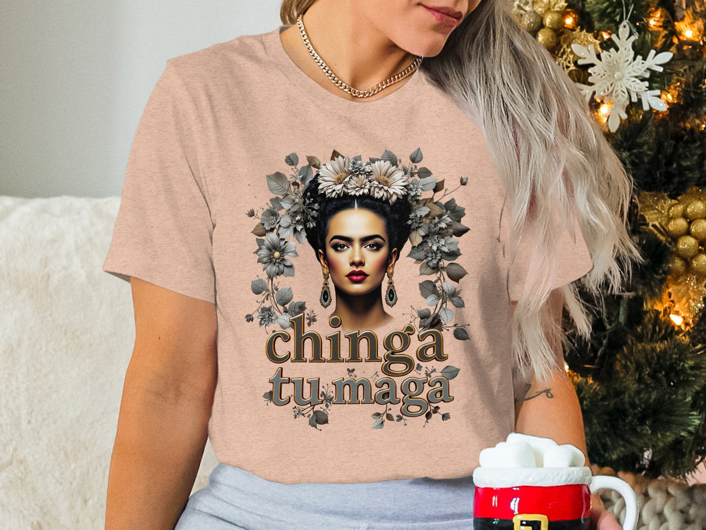 Chinga Tu Maga statement graphic tee product