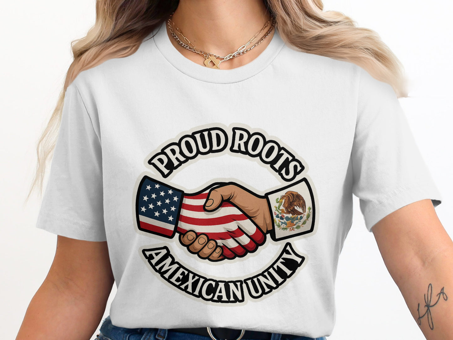 Proud Roots American Mexican Unity Shirt product