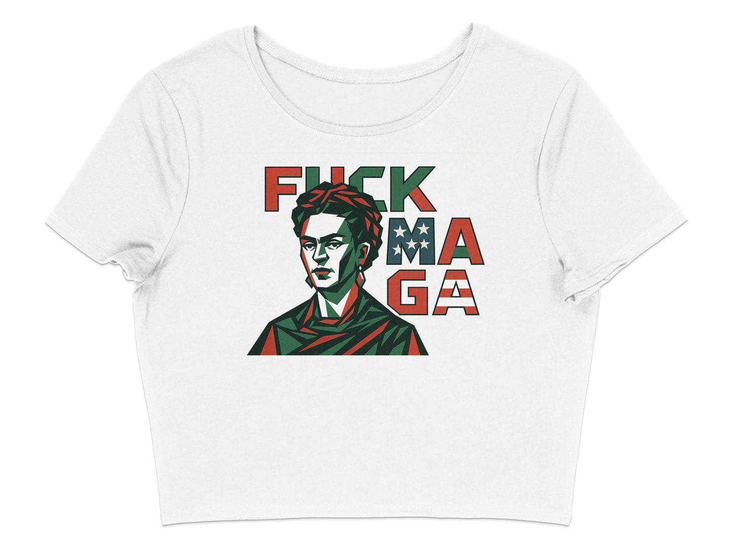Bold Statement Artistic Graphic Crop Top product type