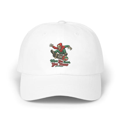 Skater Graphic White Hat FDT When You Know You Know product type