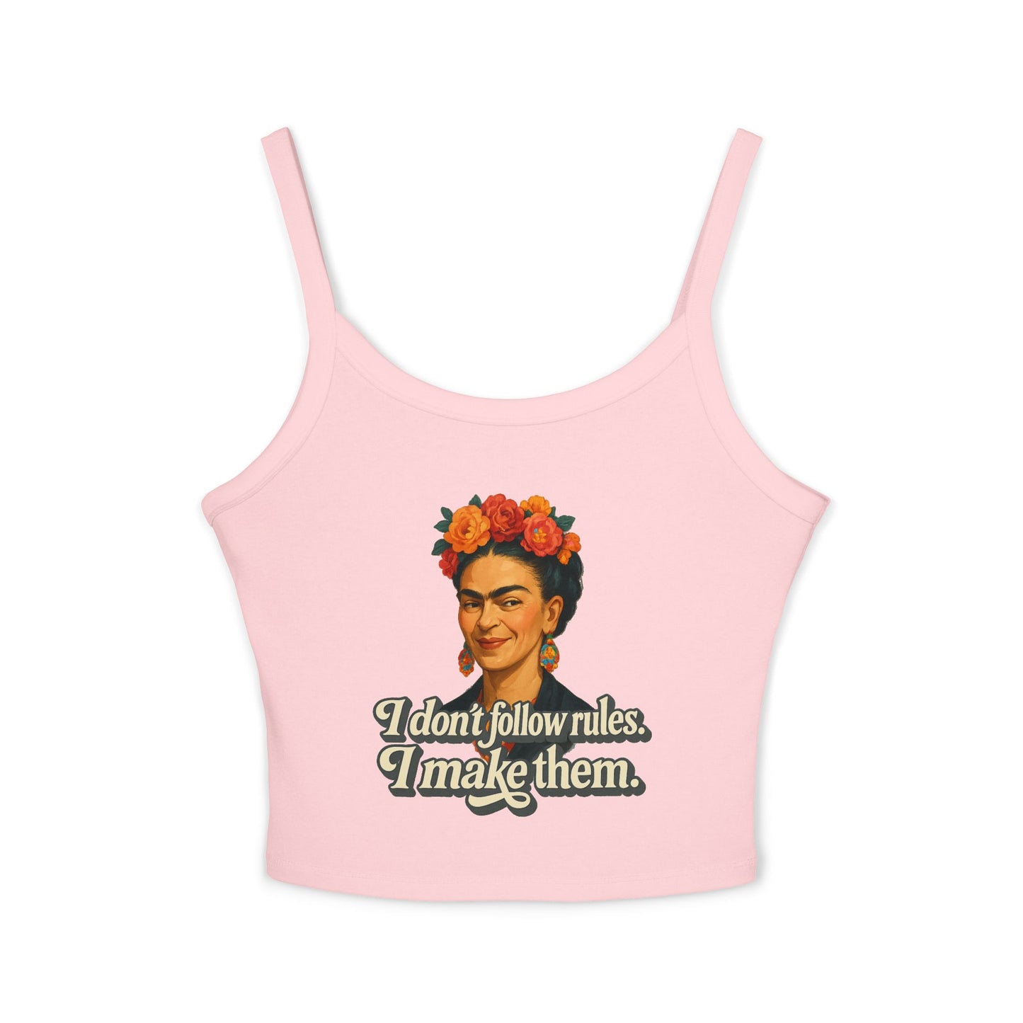 Frida Khalo Inspired Women's Tank Top, Feminist Apparel, Stylish Summer Top, Boho Fashion, Casual Wear, Statement Tee