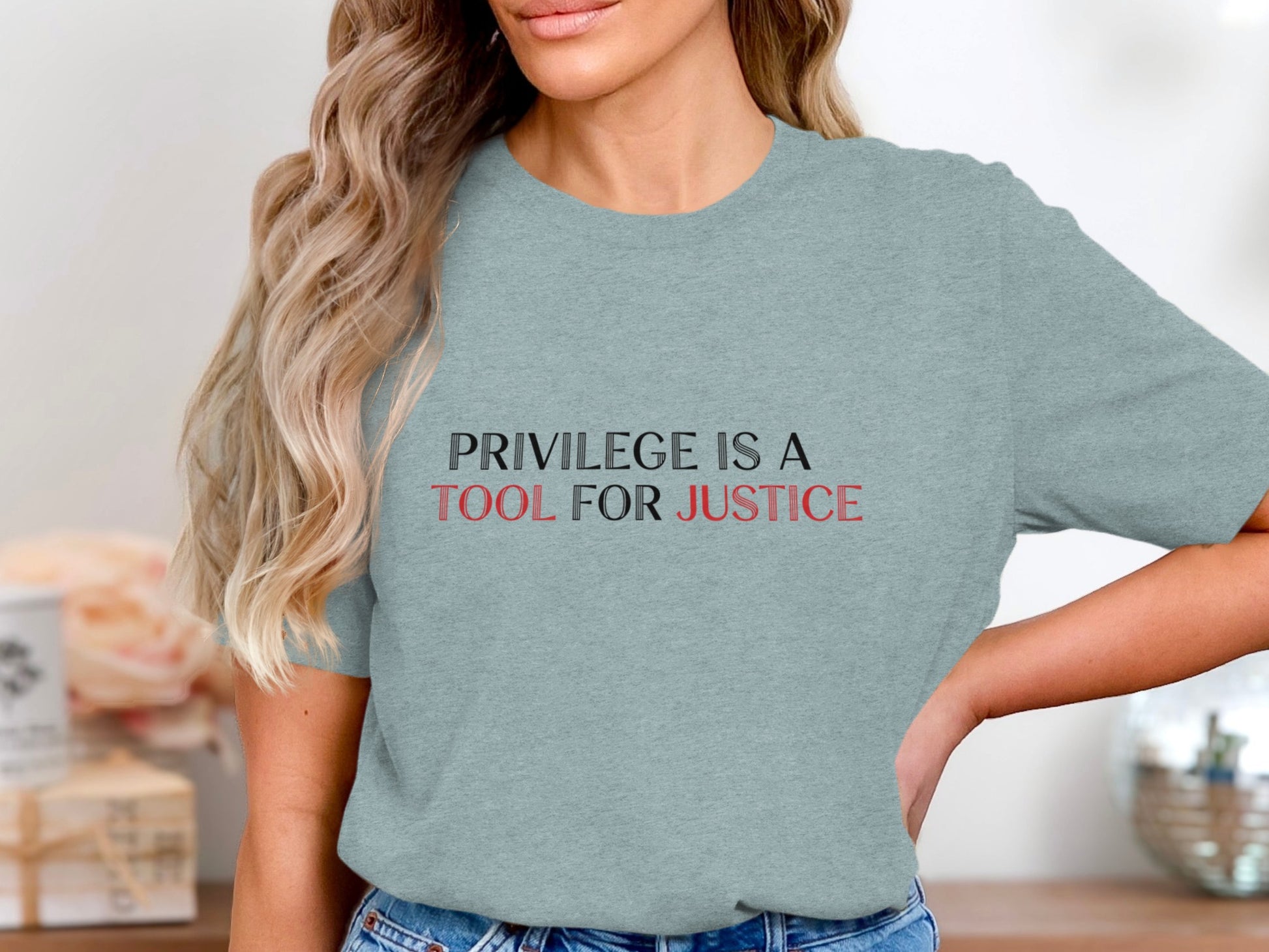 Privilege is a Tool for Justice T-shirt product
