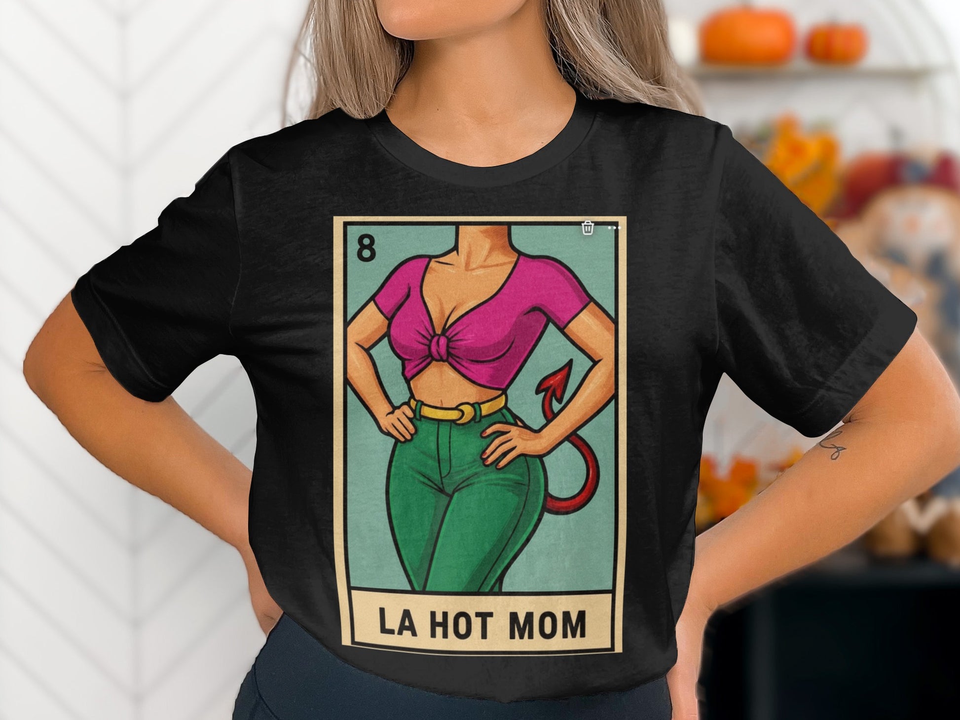 La Hot Mom Graphic Casual Style Top Shirt Product