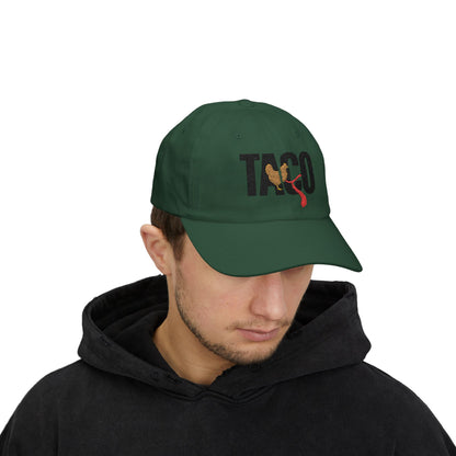 Trump Taco Dad Cap | Funny Hat, Trump Always Chickens Out Hat, Casual Summer Accessory, Perfect for BBQs, Father's Day Gift